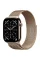 Apple Watch Series 11 46mm Gold Titanium Case with Gold Milanese Loop - S/M